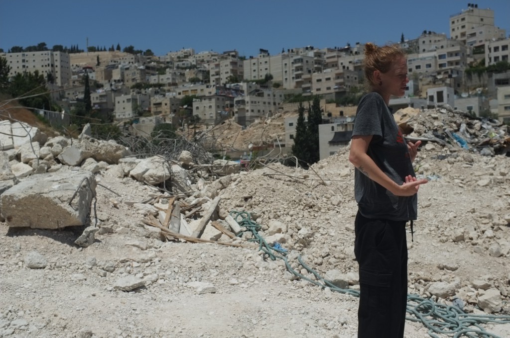 Dette palestinske hjemmet ble ødelagt for halvannen måned siden grunnet manglende byggetillatelse, som for palestinerne i Øst-Jerusalem er tilnærmet umulig å få.